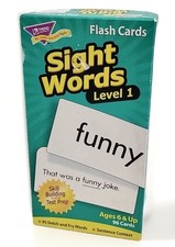 TREND Enterprises Sight Words 96 Cards Level 1 Flash Cards T-53017 Ages 6 