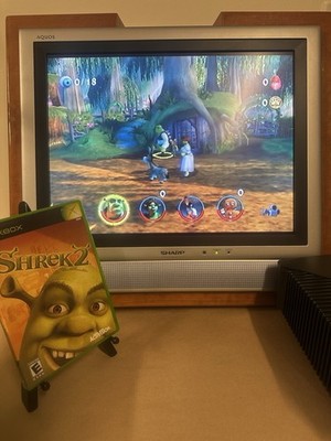 Shrek 2 (Original Xbox) Black Label CIB COMPLETE & TESTED