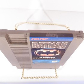 Cartuccia Batman NES Nintendo Entertainment System 1990 autentica testata funzionante