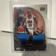 2020-21 Panini Prizm Magic Johnson Team USA #7 