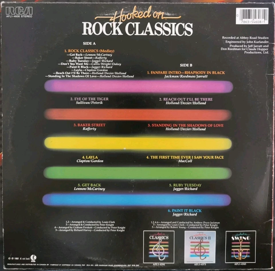 Vinyl LP London Symph Orch/Royal Choral Society - Hooked On Rock Classics VG+ - Image 2 of 4