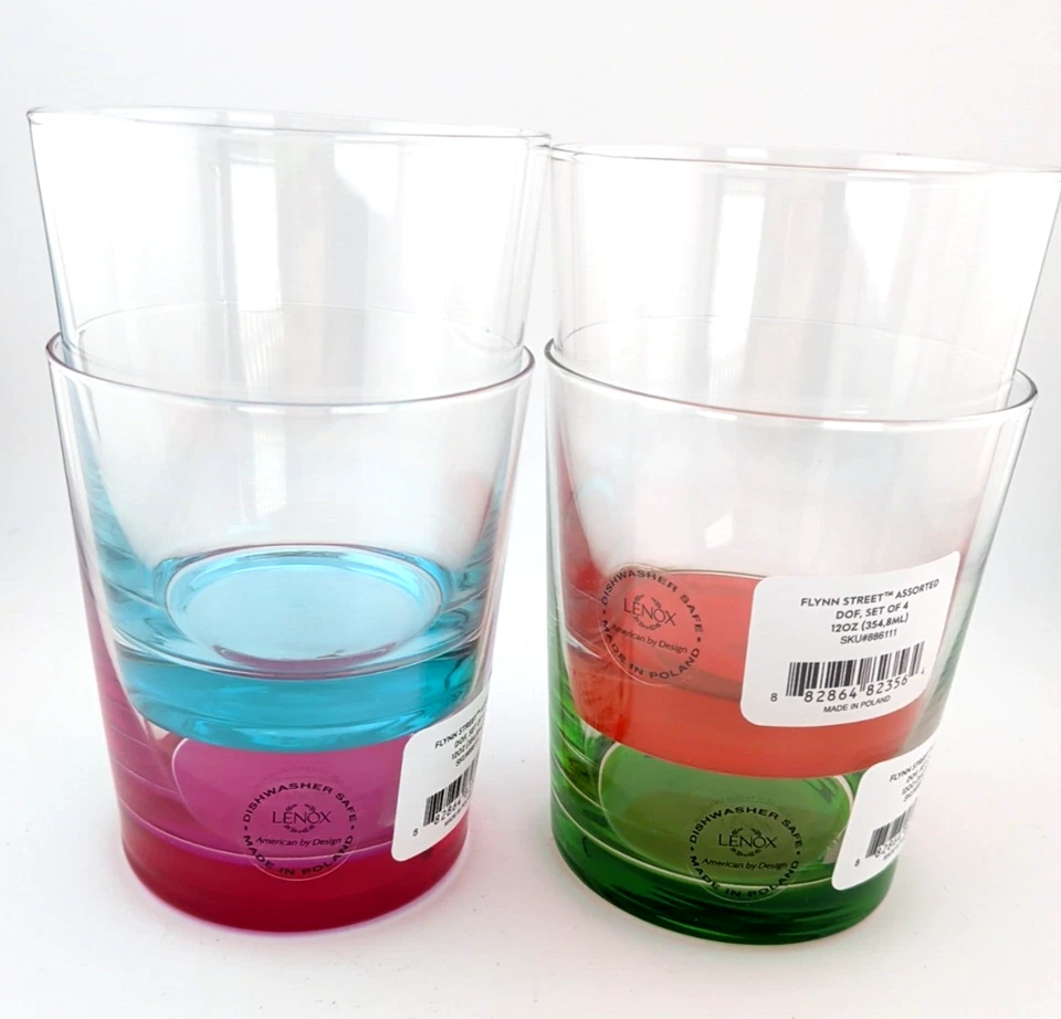 Kate Spade+Lenox Flynn St. Copas de cóctel dobles de whisky antiguas Foto 3 de 4