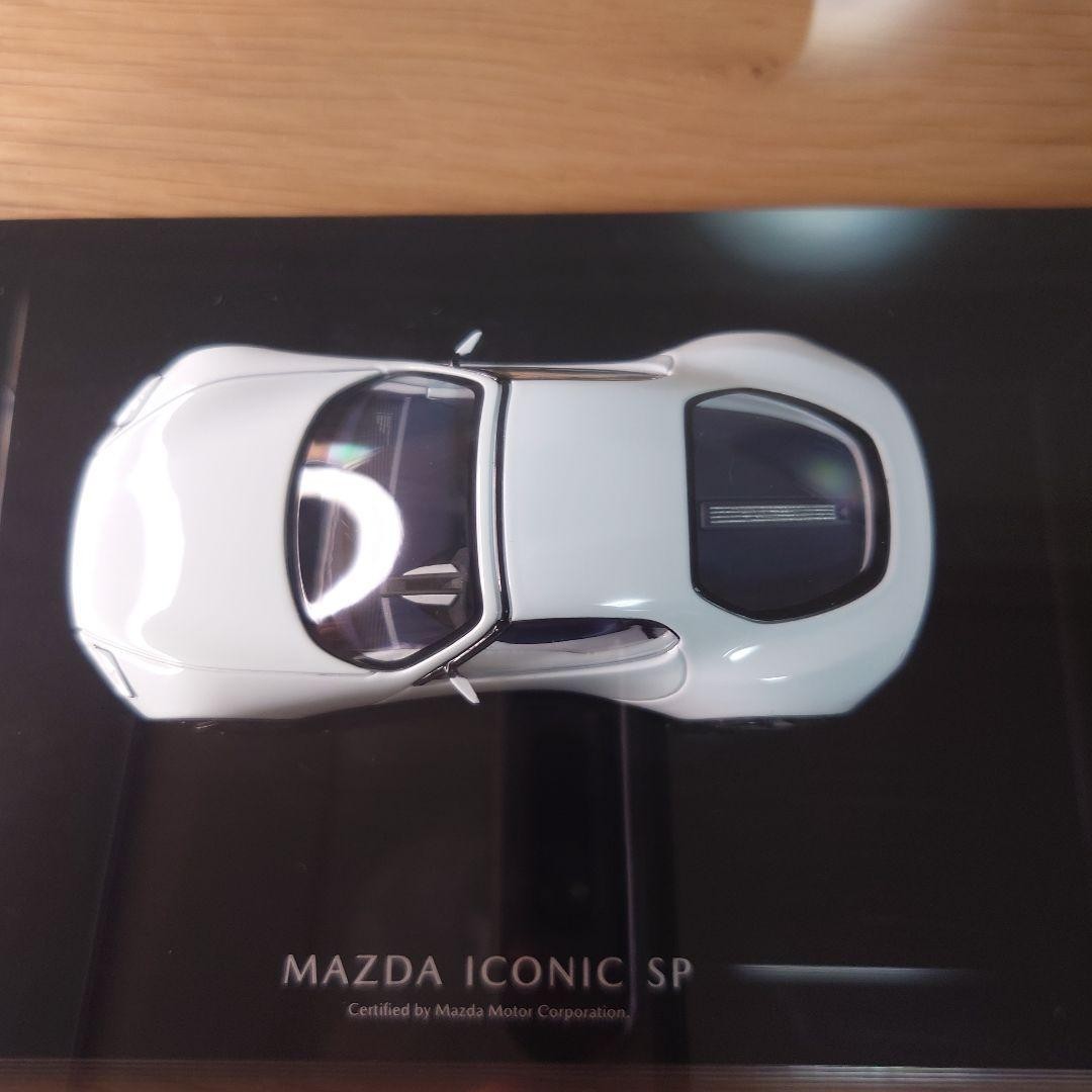 マツダ iconic sp 1/43 ホワイト Mazda iconic sp 1/43 white Minicar | eBay