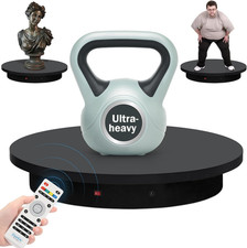 23.6In Remote Large Motorized Electric Turntable Rotating Platform Photography T