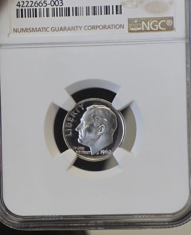 1960 NGC Proof 67* Roosevelt Dime - Image 2 of 4