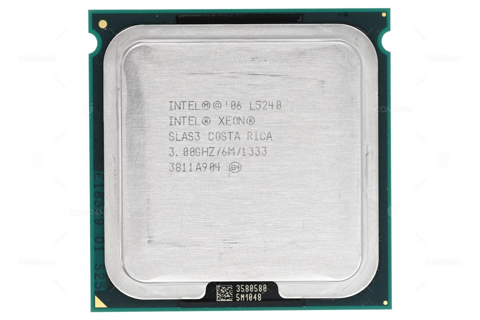 SLAS3 INTEL XEON L5240 3.00GHZ 2-CORE 6MB L2 CACHE 40W LGA771 - Immagine 2 di 4