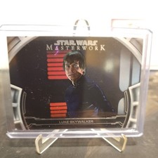 LUKE SKYWALKER #089/299 2019 Topps Star Wars Masterwork Defining Moments Rainbow