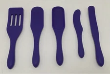 Mad Hungry 5 Piece Silicone Spurtle Set in Ultraviolet