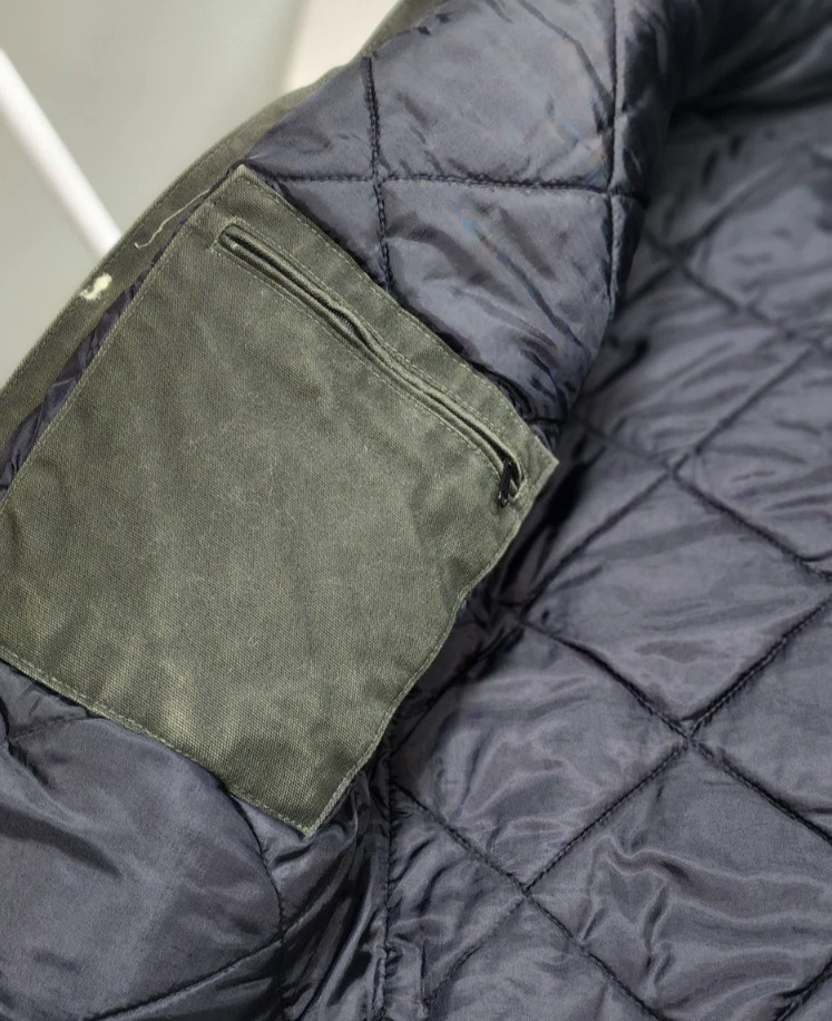 Vintage Carhartt J22 MOS Jacket Men's XL Moss Green Sandstone Arctic Quilt Lined image 10