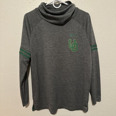 Grey Nike Oregon Ducks Women s Cowlneck Hoodie