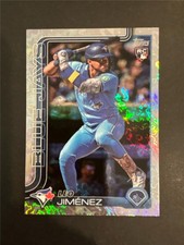 2025 Topps Factory Holofoil Parallel #535 Leo Jimenez RC Blue Jays 061/417