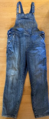 Old Navy Bib Overall Womens Size 18 Blue Denim