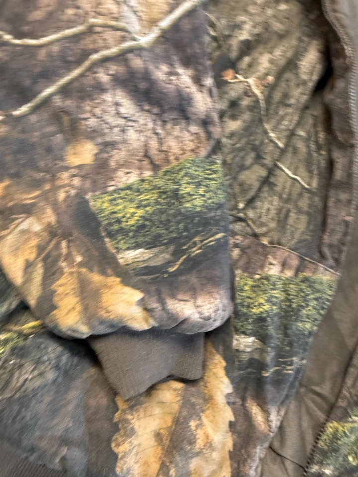 Chaqueta de bombardero Mossy Oak Mountain Country aislada camuflada para hombre talla 3XL cálida Foto 4 de 4