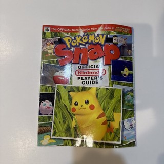 Pokemon Snap N64 Official Nintendo Power Player's Guide Strategy Guide Book 1999