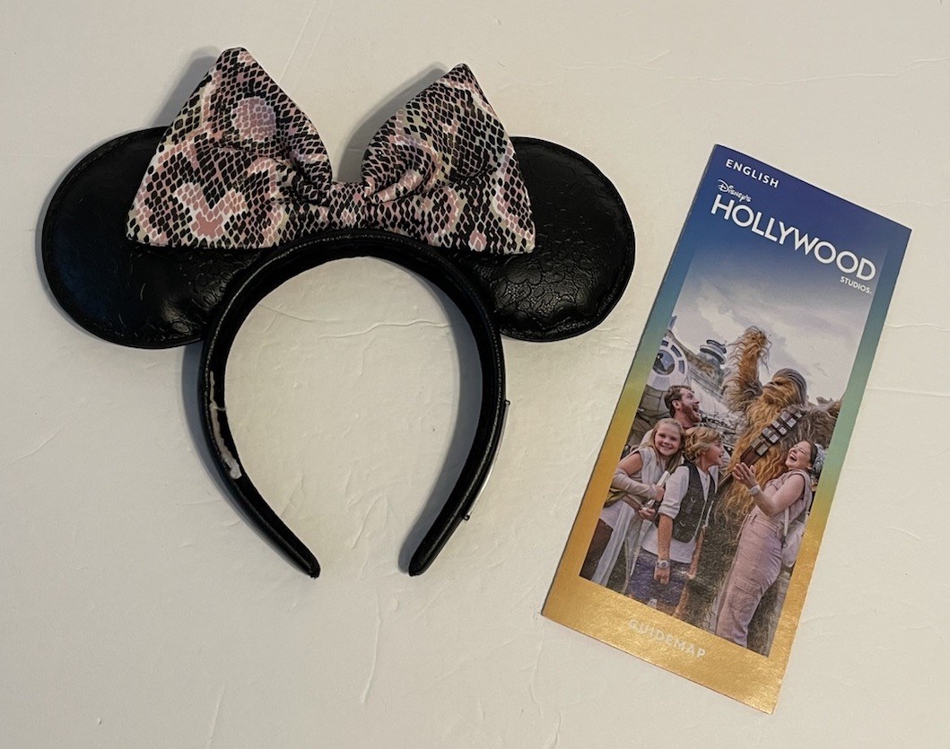 Disney Animal Kingdom Loungefly Minnie Ears Headband Disney Animal Kingdom Park Loungefly Minnie Mouse Headband  main image 2