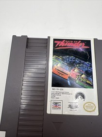 oval seal Days of Thunder complete in box nintendo nes