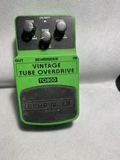 Behringer TO800 Vintage Tube Overdrive Pedal Parts Not Working