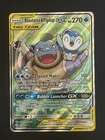 Blastoise & Piplup GX 215/236 Cosmic Eclipse ALT Art LP
