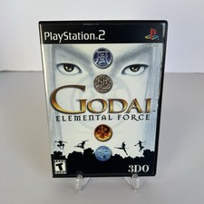 GoDai: Elemental Force (Sony PlayStation 2, 2002) PS2 Complete CIB W/ Reg Card