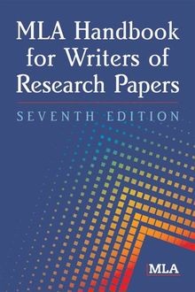 MLA Handbook for Writers of Research Papers von Modern L... | Buch | Zustand gut