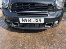 Mini Countryman R60 Front Bumper Trim Panel Aerokit Complete Absolute Black B11