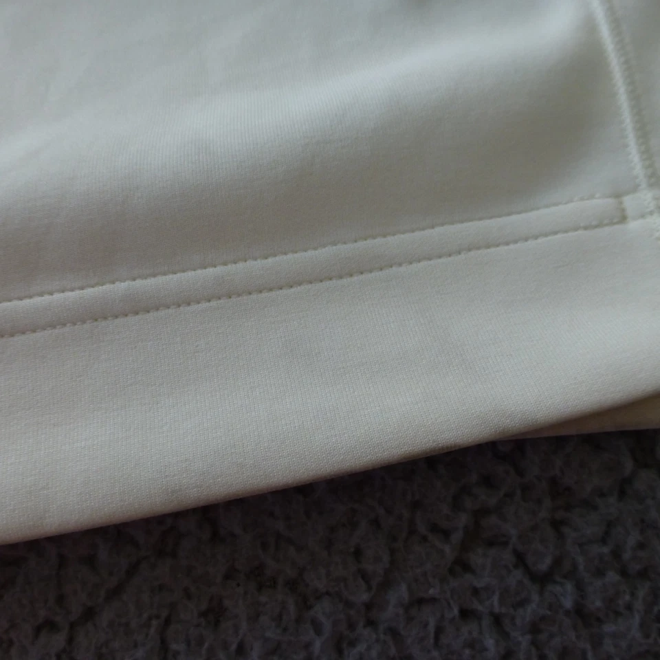 Vestido Lululemon Back In Action para mujer 6 bolsillos elásticos sin mangas crema Foto 4 de 4