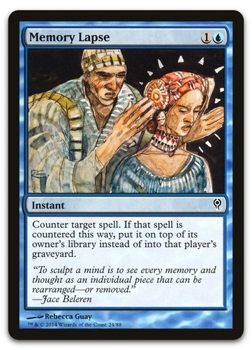 Memory Lapse 24 Duel Decks: Jace vs. Vraska