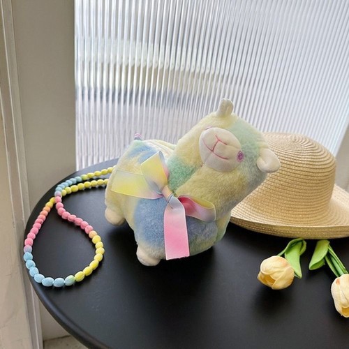 Doll Plush Shoulder Bag Bead Cartoon Shoulder Bag Children - Picture 11 of 14