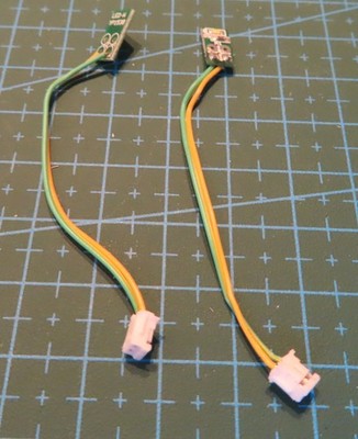 Carrera 851 LED Lichtsatz vorne links und rechts NEU
