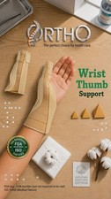 ORTHO Wrist thumb support Egyptian cotton FDA