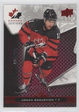 2018 Upper Deck Team Canada Juniors Exclusives 95/225 Jonah Gadjovich #11 03od