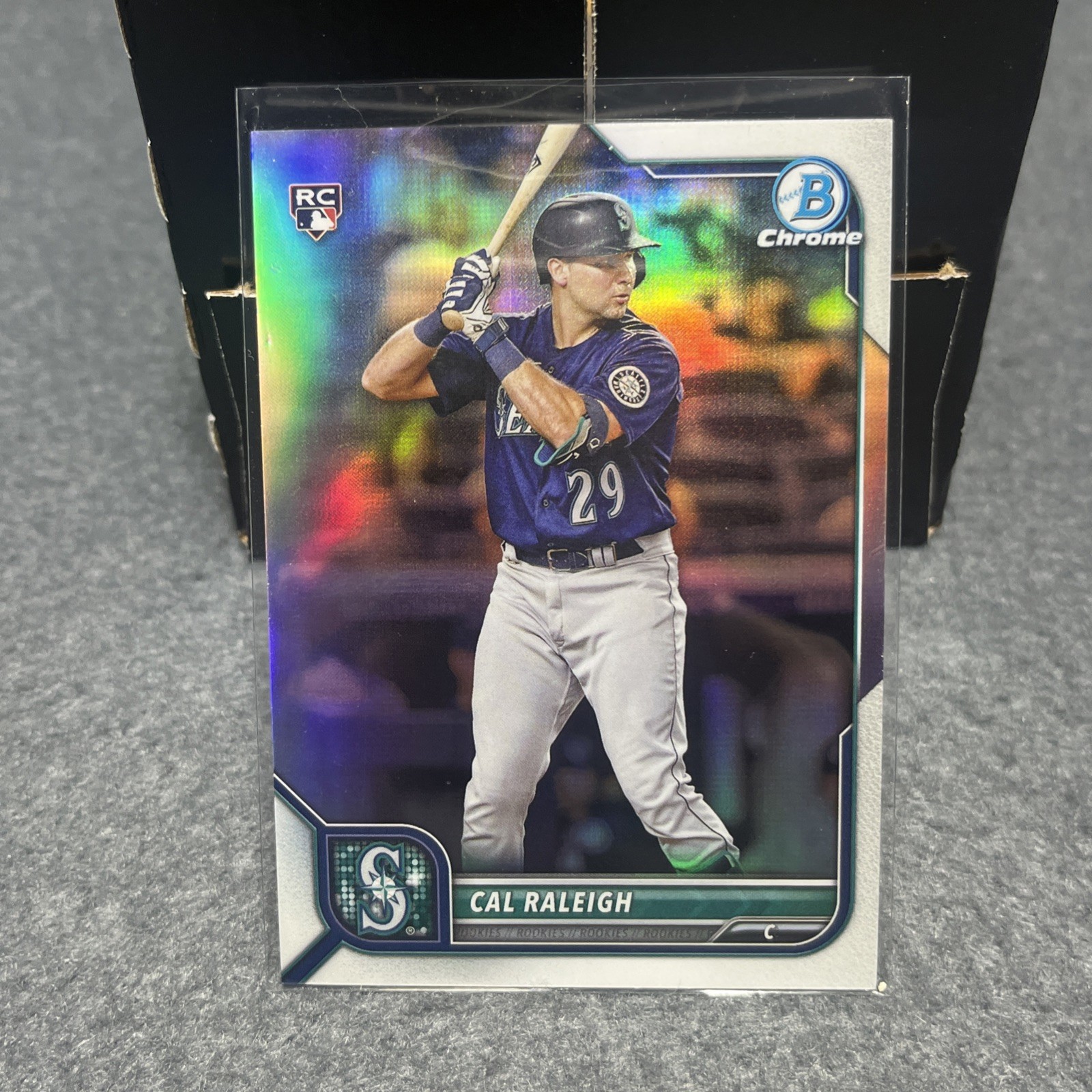 2022 Bowman Chrome Cal Raleigh 51 Refractor /499 RC