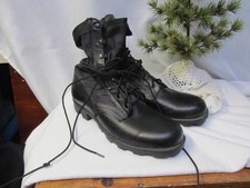 Stivali da combattimento Altama neri taglia 8 R stivali da giungla NOS made in USA