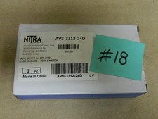 Nitra AVS-3312-24D 1/4" NPT Pneumatic Solenoid Valve LOT  18