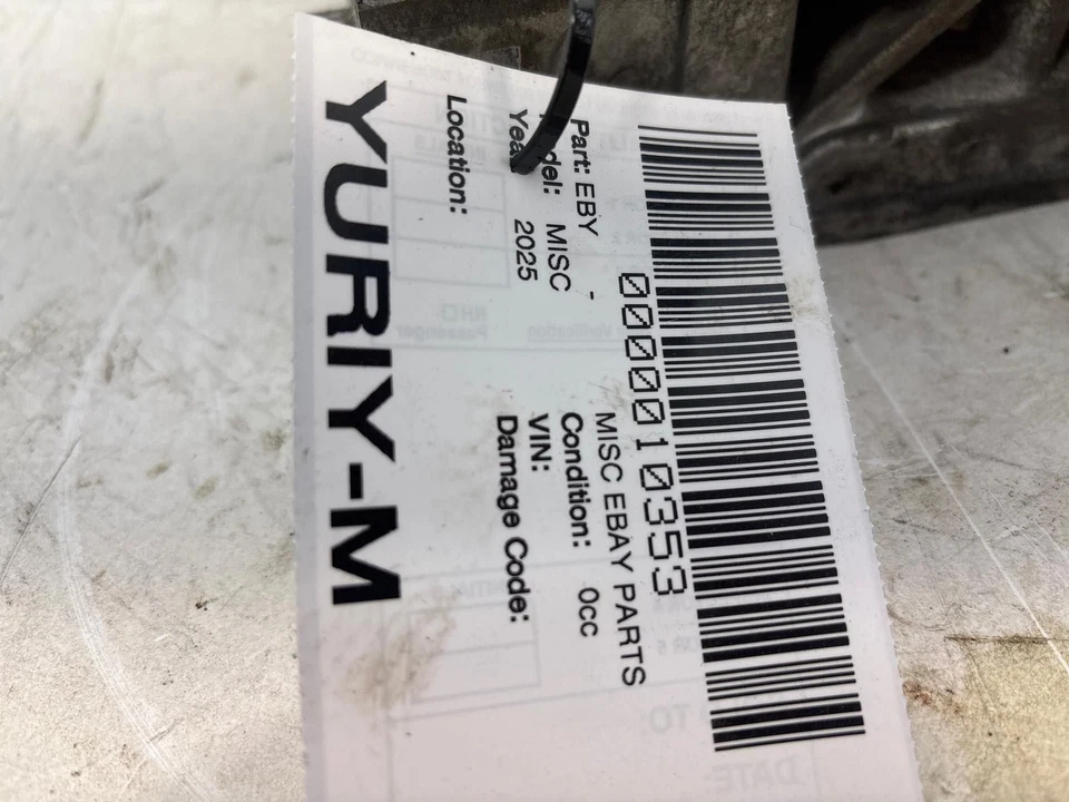 2017-2022 SUBARU IMPREZA 2.0L H4 FRONT LEFT SIDE ENGINE MOTOR CYLINDER BLOCK OEM - Image 3 of 4