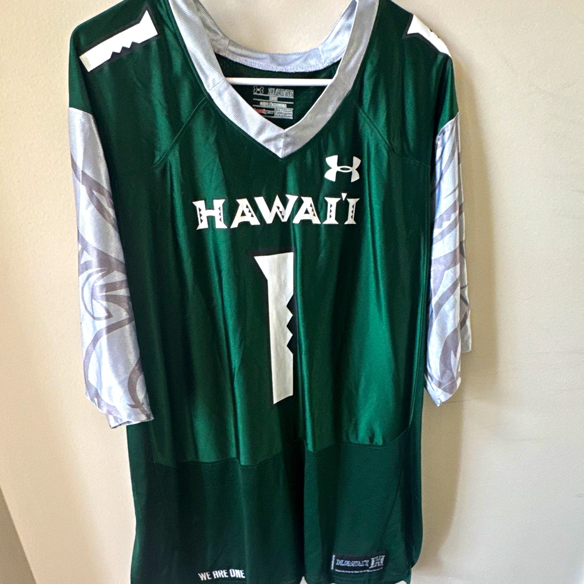 Hawaii Rainbow Warriors White NCAA Jerseys for sale | eBay