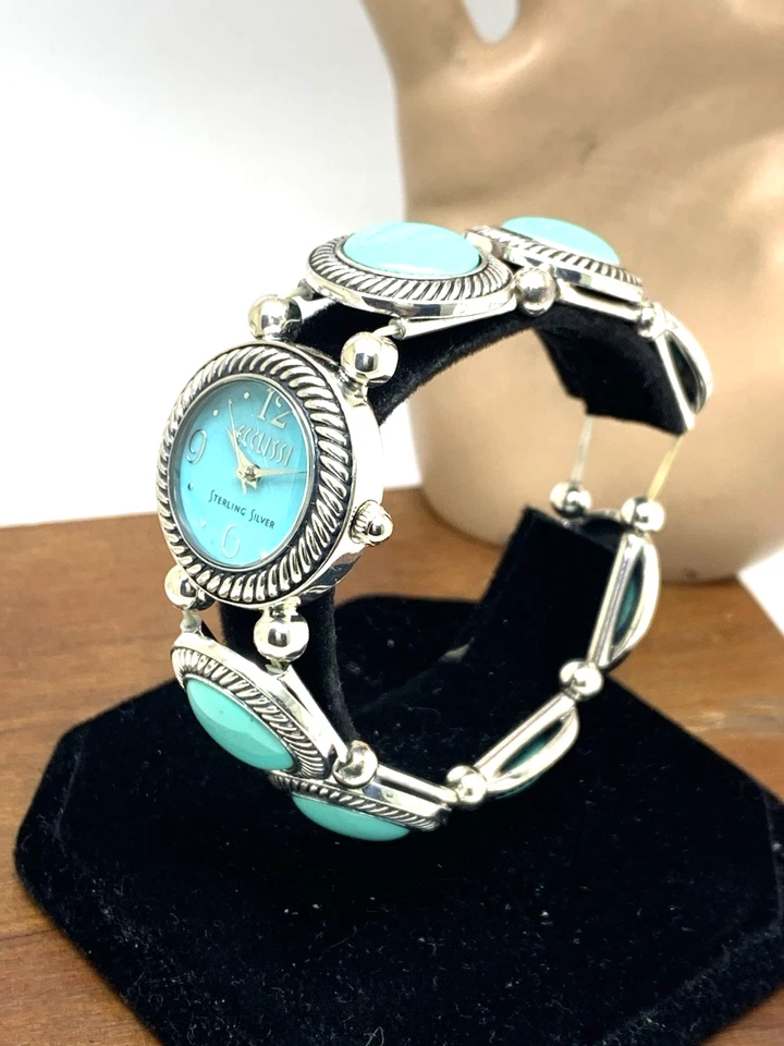 Reloj Mujer Ecclissi 32850 Cuarzo Turquesa Plata de Ley Expansión 26mm Foto 2 de 4