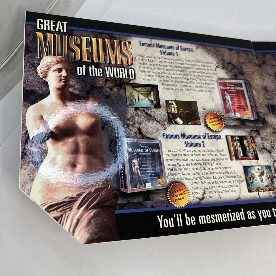 Great Museums Of The World, 1999 Big Box PC, CounterTop Software CD Win95 - Image 3 of 4