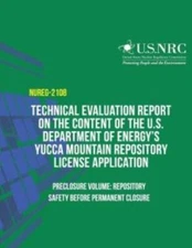 Technical Evaluation Report On The Content Of The U S  Department Of Energy...