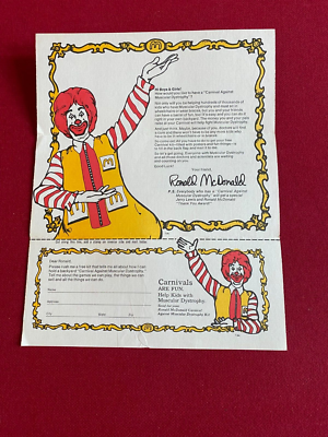 1970's, McDonald's, 
