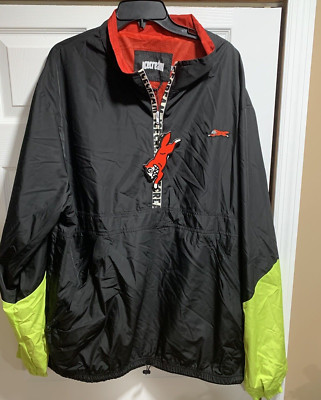 Vintage Ice Cream Jacket Windbreaker Billionaire Boys Club Mens Size 3XL 1/2 ZIP