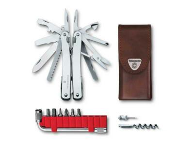 3.0235.L - VICTORINOX Swisstool Spirit X Plus Multifunktionswerkzeug und Lederetui