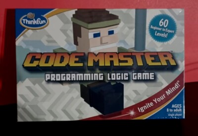 CODE MASTER- Programming LOGIC GAME-THINKFUN-60 Levels - NEW/SEALED- Ages 8 +