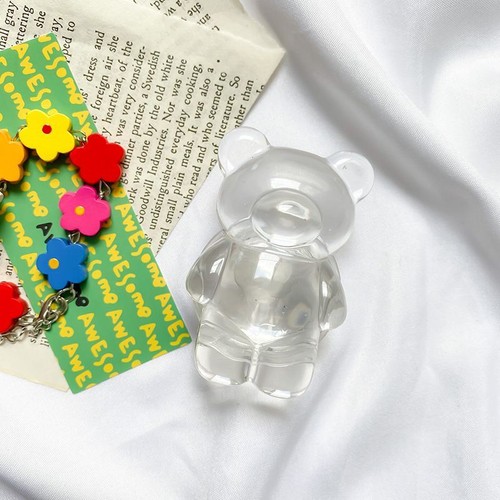 Bear Finger Holder Grip Tok Air Sac Ring Mobile Rotatable Stand For Cell Phone - Photo 7 sur 27