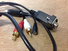 RS232 Replacement Audio Control Cable for Sirius Satellite Radio for SCHDOC1P