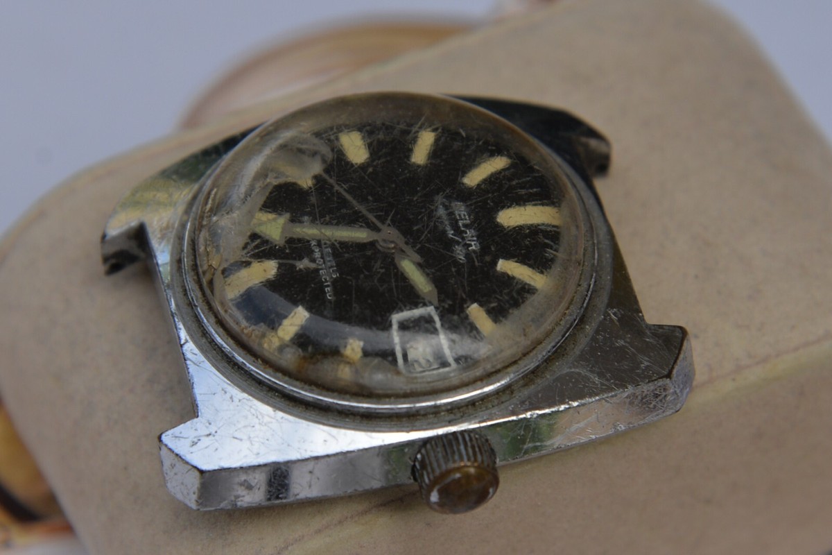 Vintage 1960s BELAIR Seapearl 600 17J Manual Wind Men's Diver