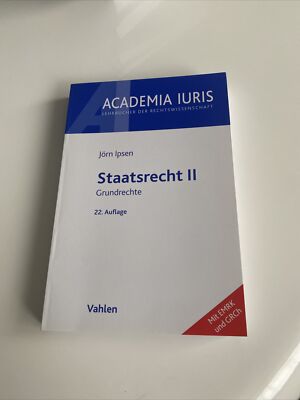 Staatsrecht Ii von Jörn Ipsen (2019, Taschenbuch) online kaufen