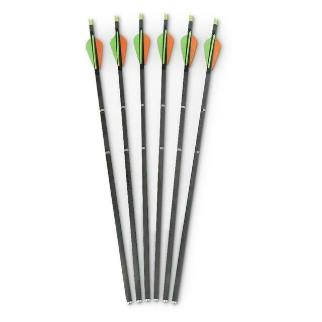 6.   20" HUNTER XXT CROSSBOW BOLTS W/ CAPTURE NOCKS- (6pk)