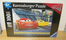 Ravensburger Puzzle ~ Disney/Pixar Cars 3 ~ Racing Series ~ 100 XXL pc ~ NIP