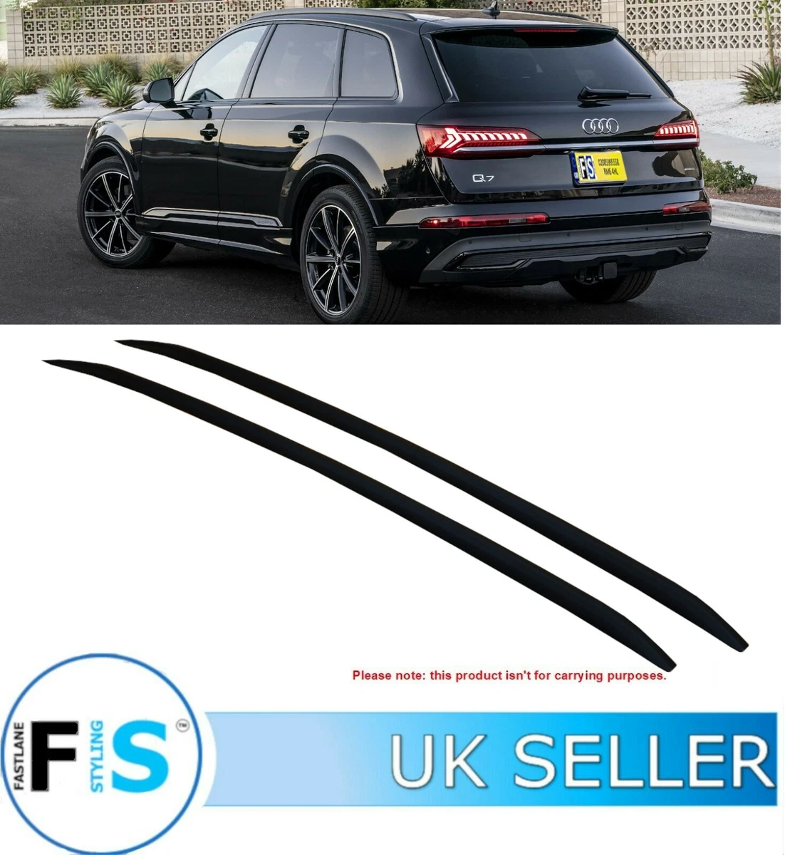 Genuine audi q7 roof bars deals